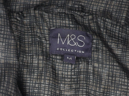 Womens UK Size M Marks and Spencer Grey Puffer Jacket
