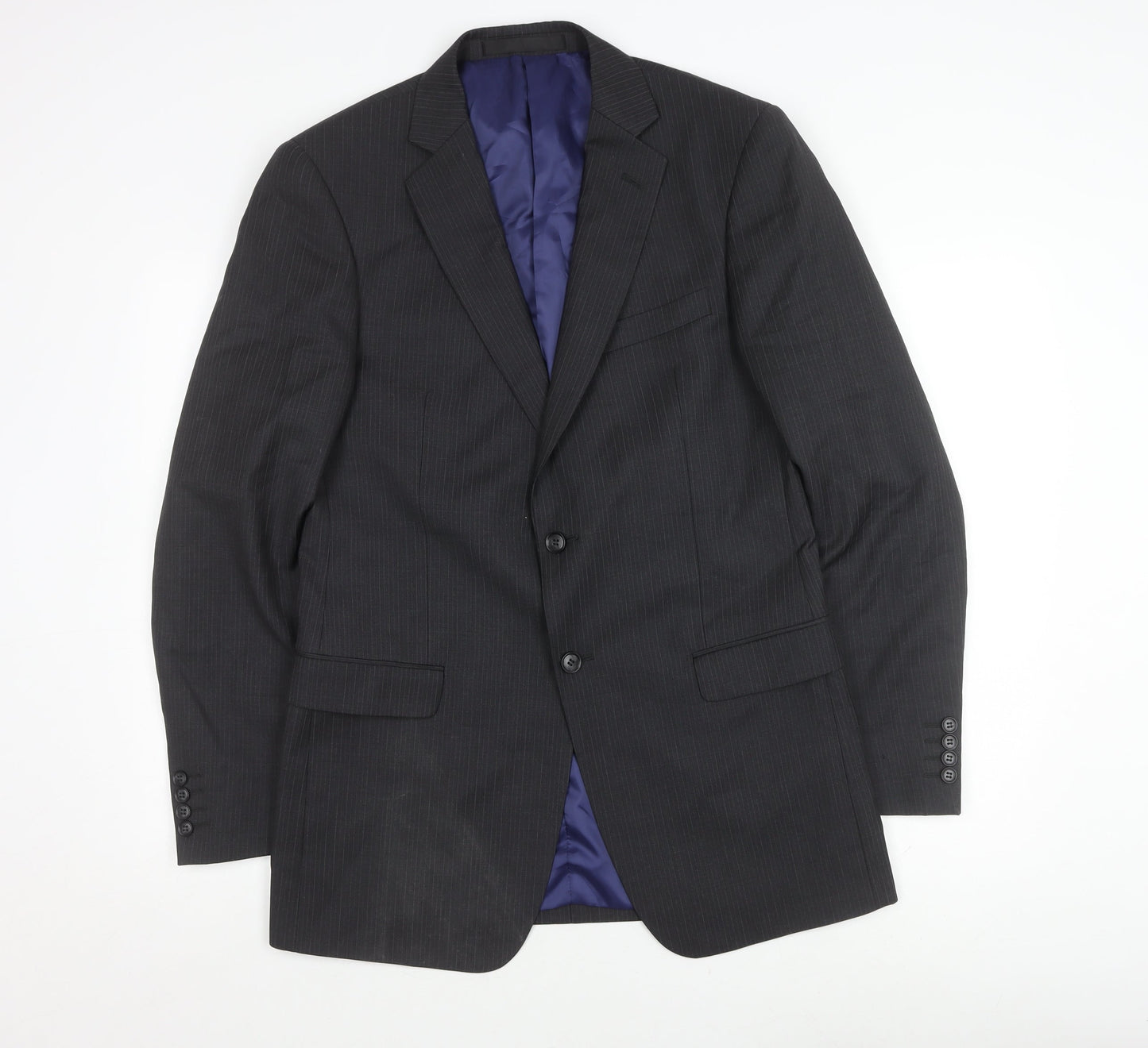 Mens UK Size 38 Marks and Spencer Regular Grey Suit Jacket