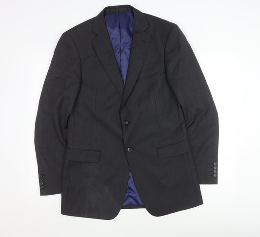 Mens UK Size 38 Marks and Spencer Regular Grey Suit Jacket