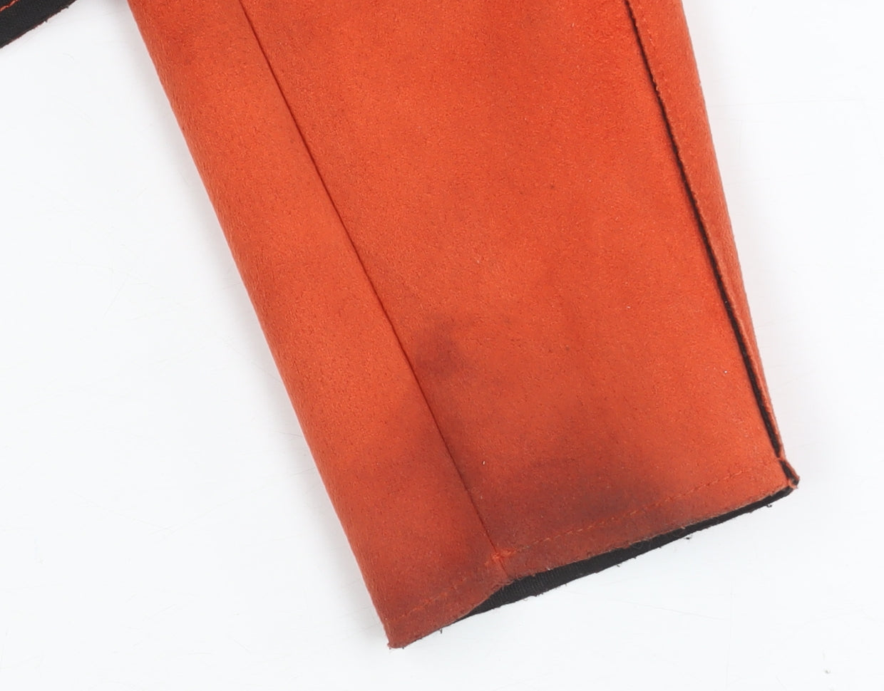 Womens UK Size 6 River Island Orange Biker Coat