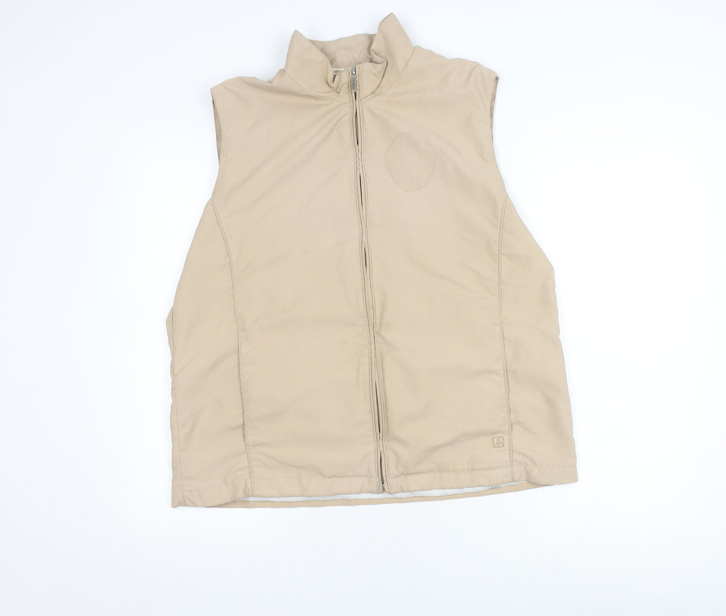 Mens UK Size L Green Lamb Beige