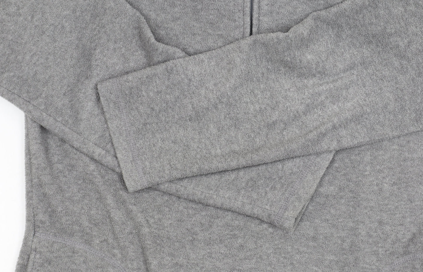 Dunnes Women's Grey Zip Sweatshirt Size 18