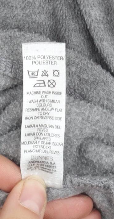 Dunnes Women's Grey Zip Sweatshirt Size 18