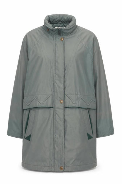 Womens UK Size 10 Compliments Grey Overcoat