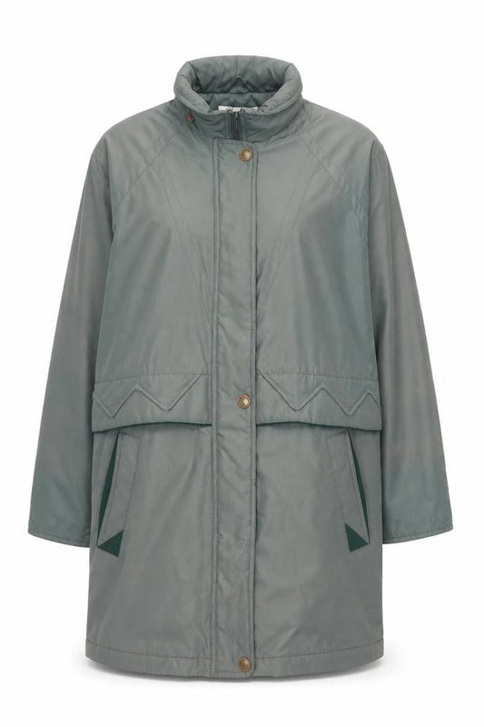 Womens UK Size 10 Compliments Grey Overcoat