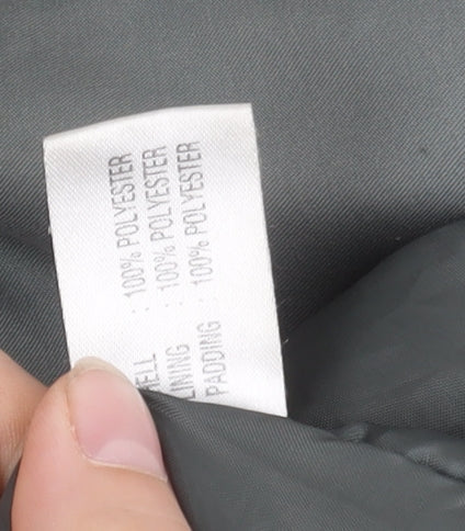 Womens UK Size 10 Compliments Grey Overcoat