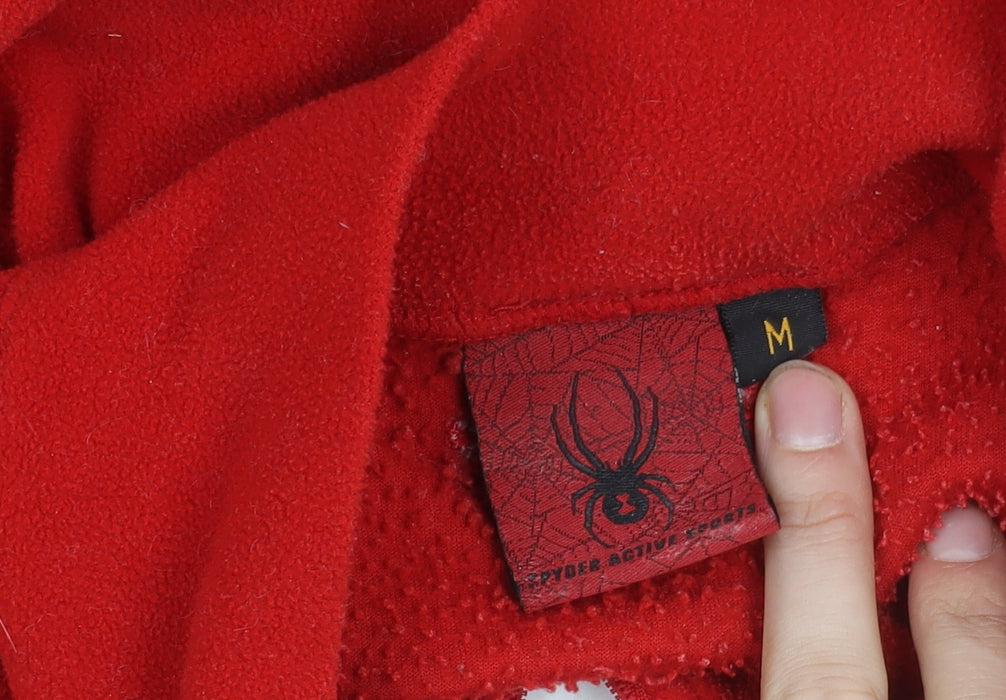 Mens UK Size M Spyder Red Pullover Sweatshirt