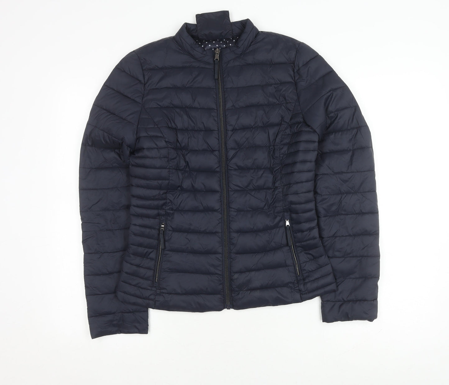 Orsay Women's Black Puffer Jacket Size 8, Chic Casual Layer