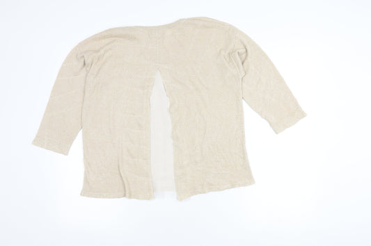 Womens UK Size 12 Monsoon Beige