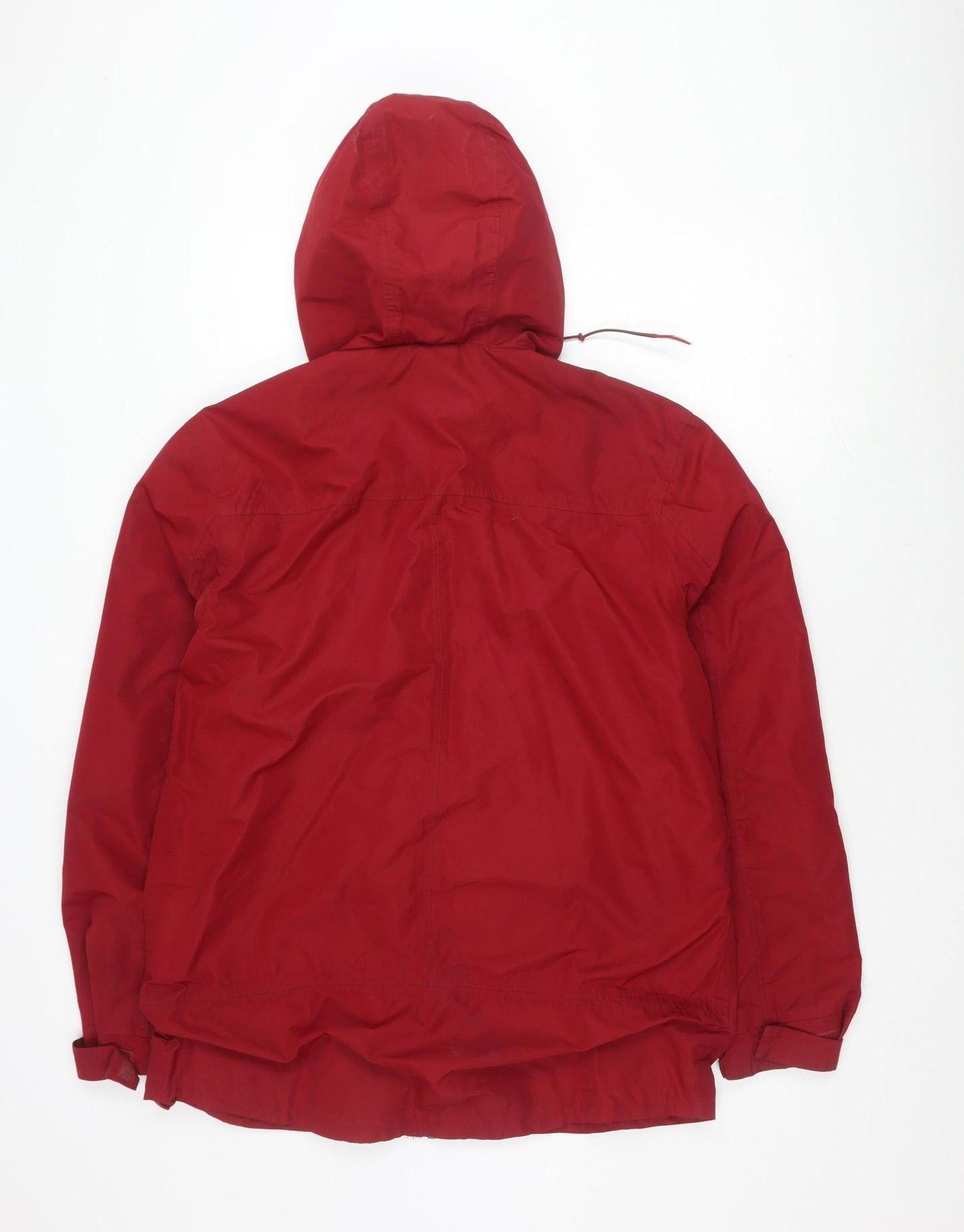 Mens UK Size M Cotton Traders Red Basic Jacket