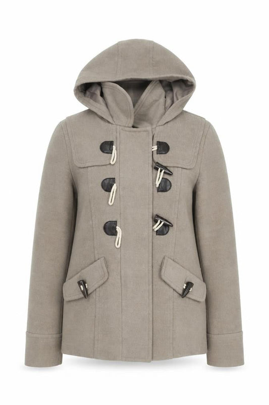 Womens UK Size 10 NEXT Beige Duffle Coat