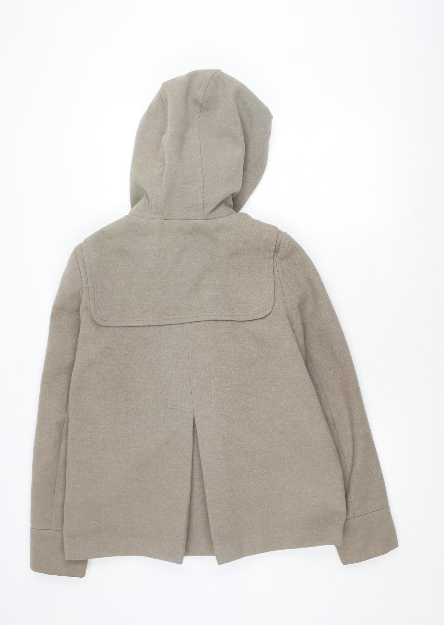Womens UK Size 10 NEXT Beige Duffle Coat
