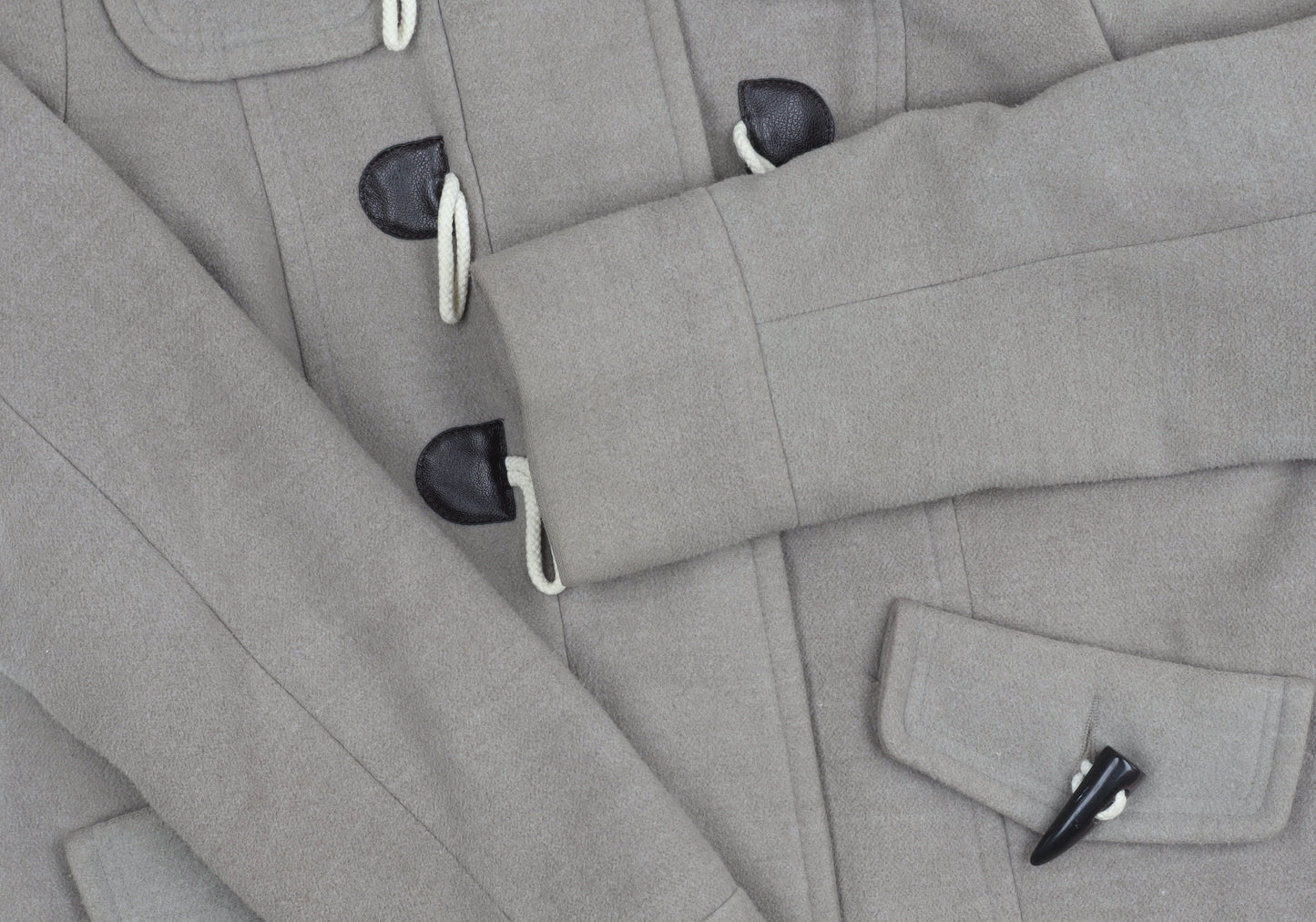 Womens UK Size 10 NEXT Beige Duffle Coat