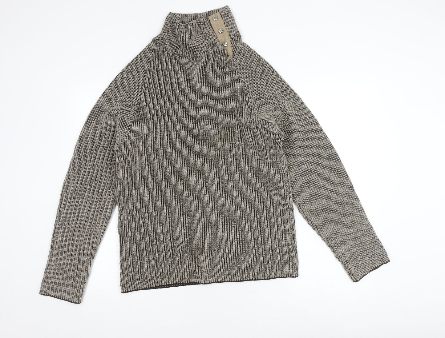 River Island Men's Beige XL Pullover Jumper