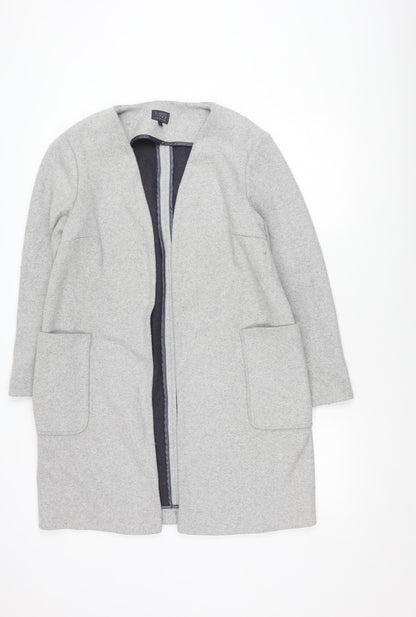 Womens UK Size M Marks and Spencer Grey Basic Jacket