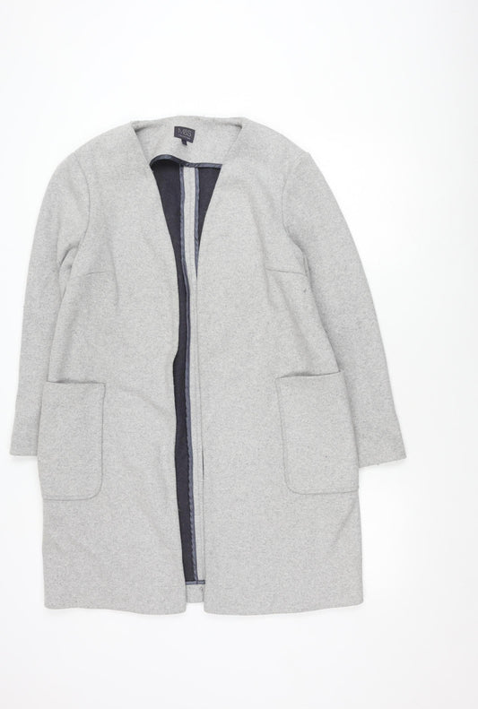 Womens UK Size M Marks and Spencer Grey Basic Jacket