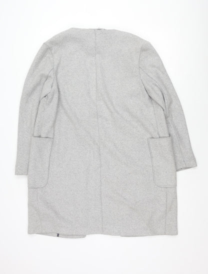 Womens UK Size M Marks and Spencer Grey Basic Jacket