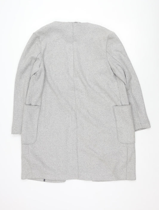 Womens UK Size M Marks and Spencer Grey Basic Jacket