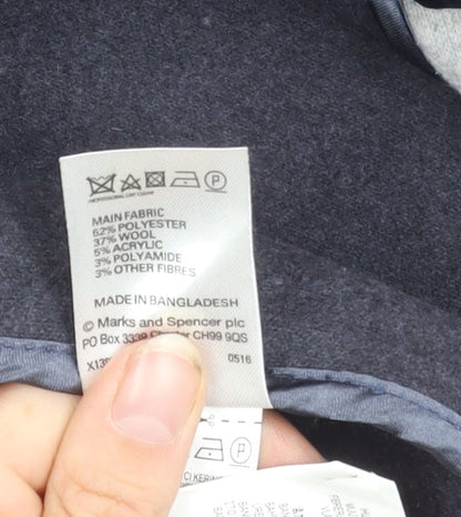 Womens UK Size M Marks and Spencer Grey Basic Jacket