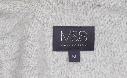 Womens UK Size M Marks and Spencer Grey Basic Jacket