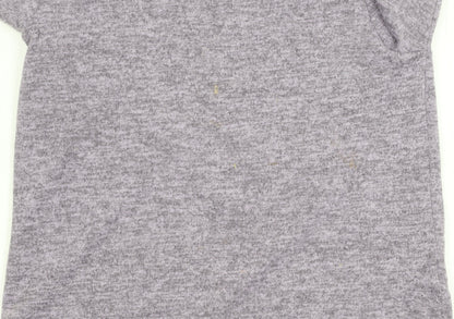 Womens UK Size 10 Vida Vi Grey Pullover Jumper