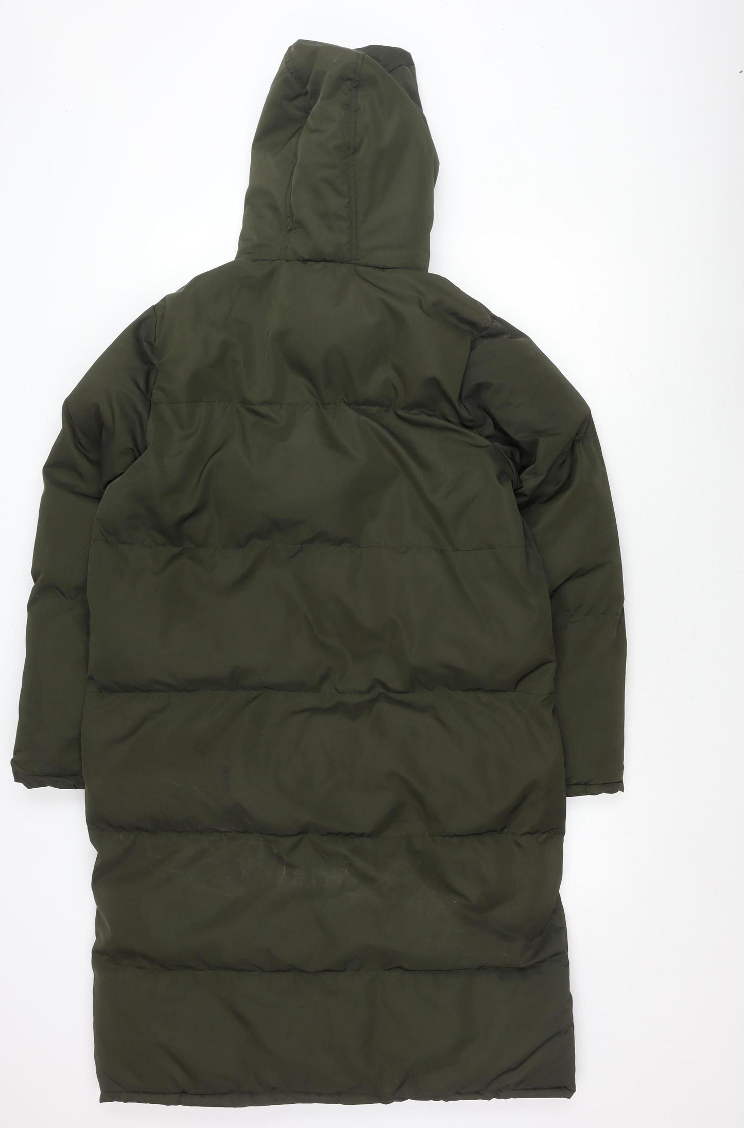Womens UK Size M Brave Soul Green Puffer Jacket