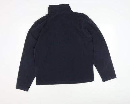 Mens UK Size S Regatta Blue 1/2 Zip Sweatshirt