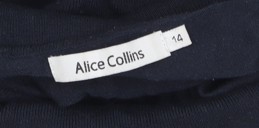 Womens UK Size 14 Alice Collins Blue  Jumper