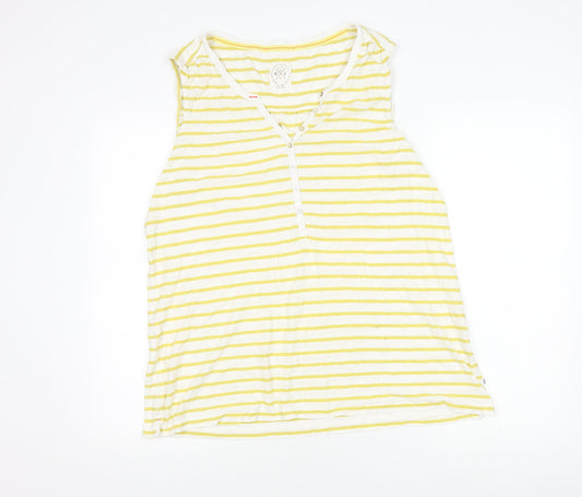 Womens UK Size 18 White Stuff White  Tank