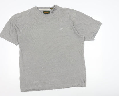 Timberland Men's Grey Short Sleeve T-Shirt L