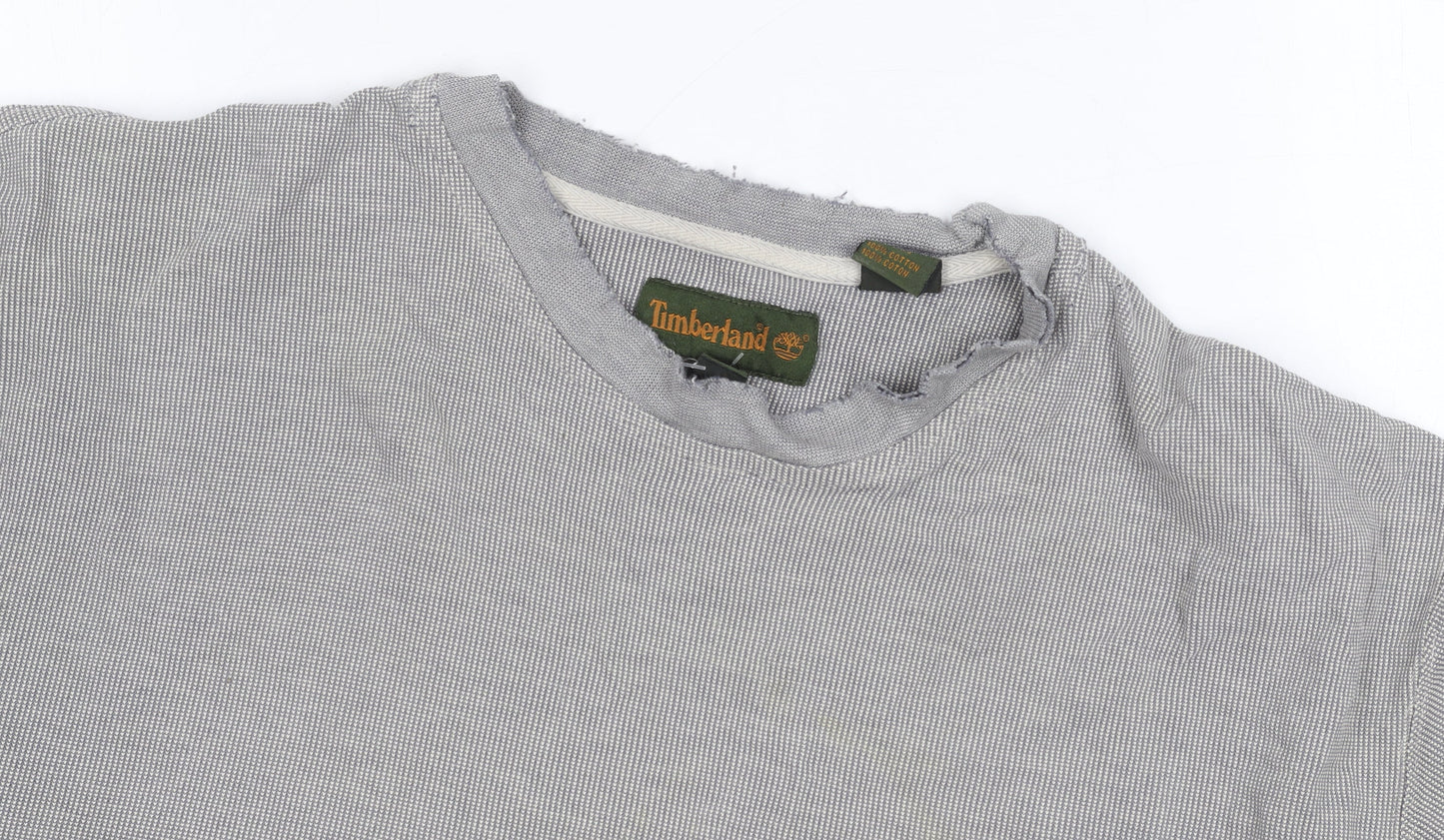 Timberland Men's Grey Short Sleeve T-Shirt L