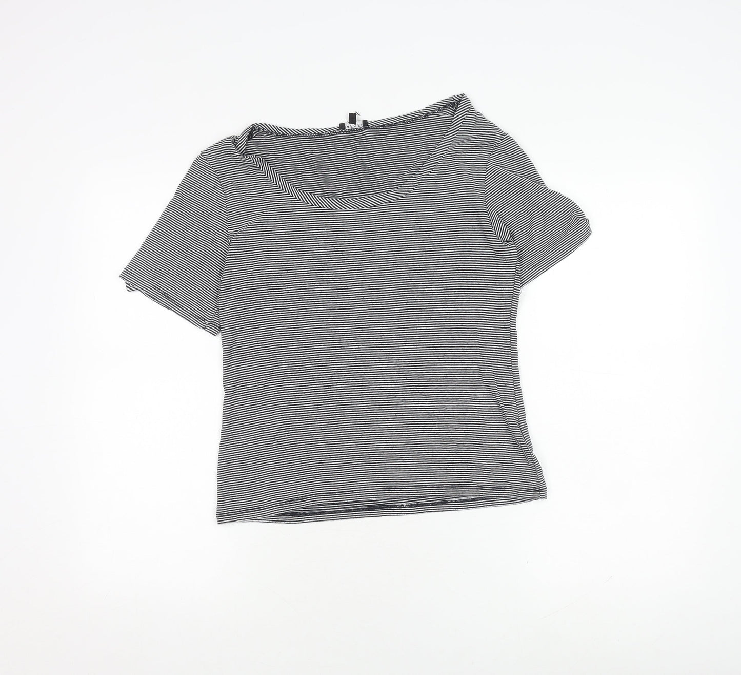 Womens UK Size L Jaeger Black Basic T-Shirt