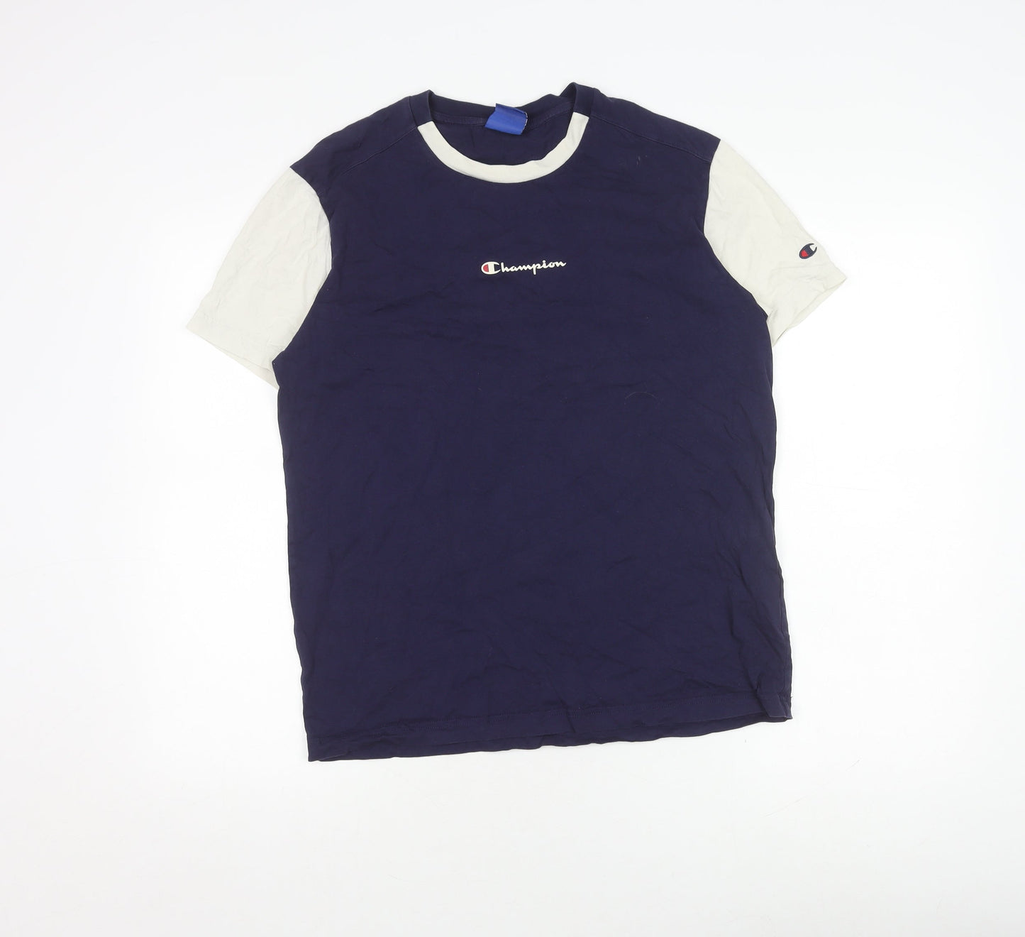 Mens UK Size M Champion Blue  T-Shirt