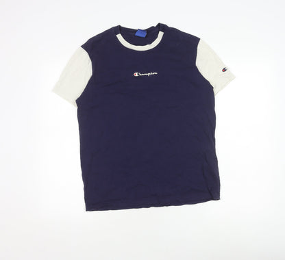 Mens UK Size M Champion Blue  T-Shirt