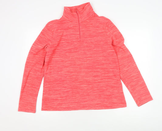 Womens UK Size 14 Mountain Warehouse Pink Pullover Sweatshirt