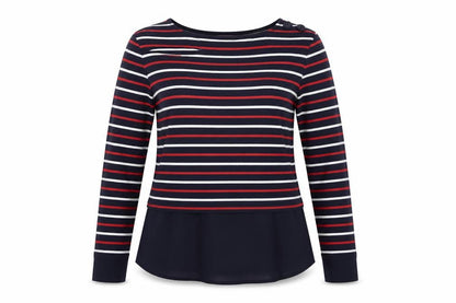 Womens UK Size 12 Warehouse Multicoloured Basic Blouse