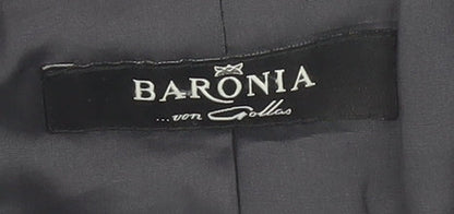 Baronia Women's Blue Blazer Size 16 Classic Style