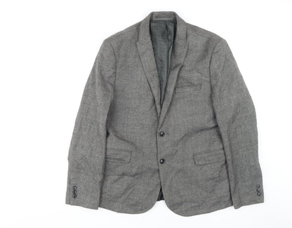 Mens UK Size 44 Marks and Spencer Regular Grey Suit Jacket