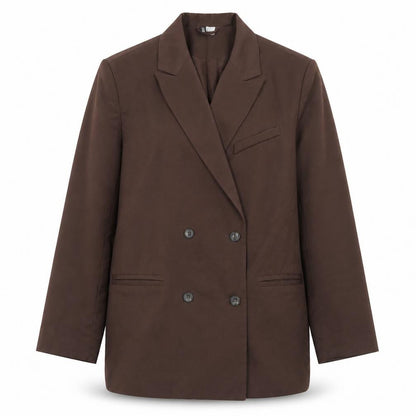 Womens UK Size 12 H&M Regular Brown Blazer