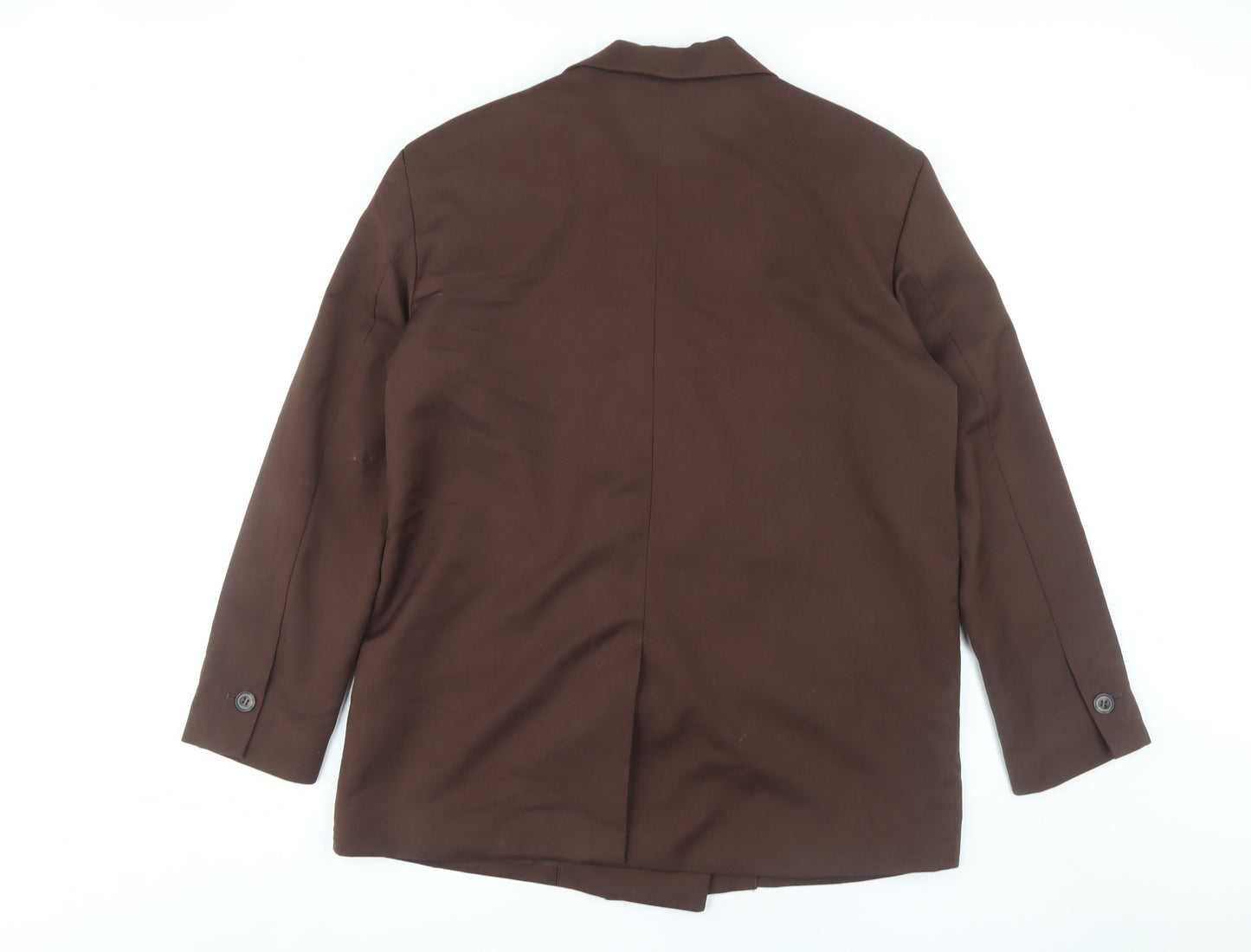 H&M Women’s Brown Double-Breasted Blazer Size 12