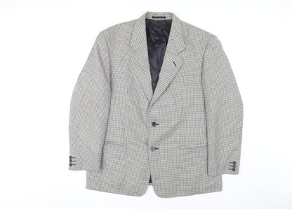 Mens UK Size 42 Debenhams Regular Grey Suit Jacket