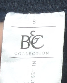 B&C Collection Women's Black S Pullover Logo Sweatshirt