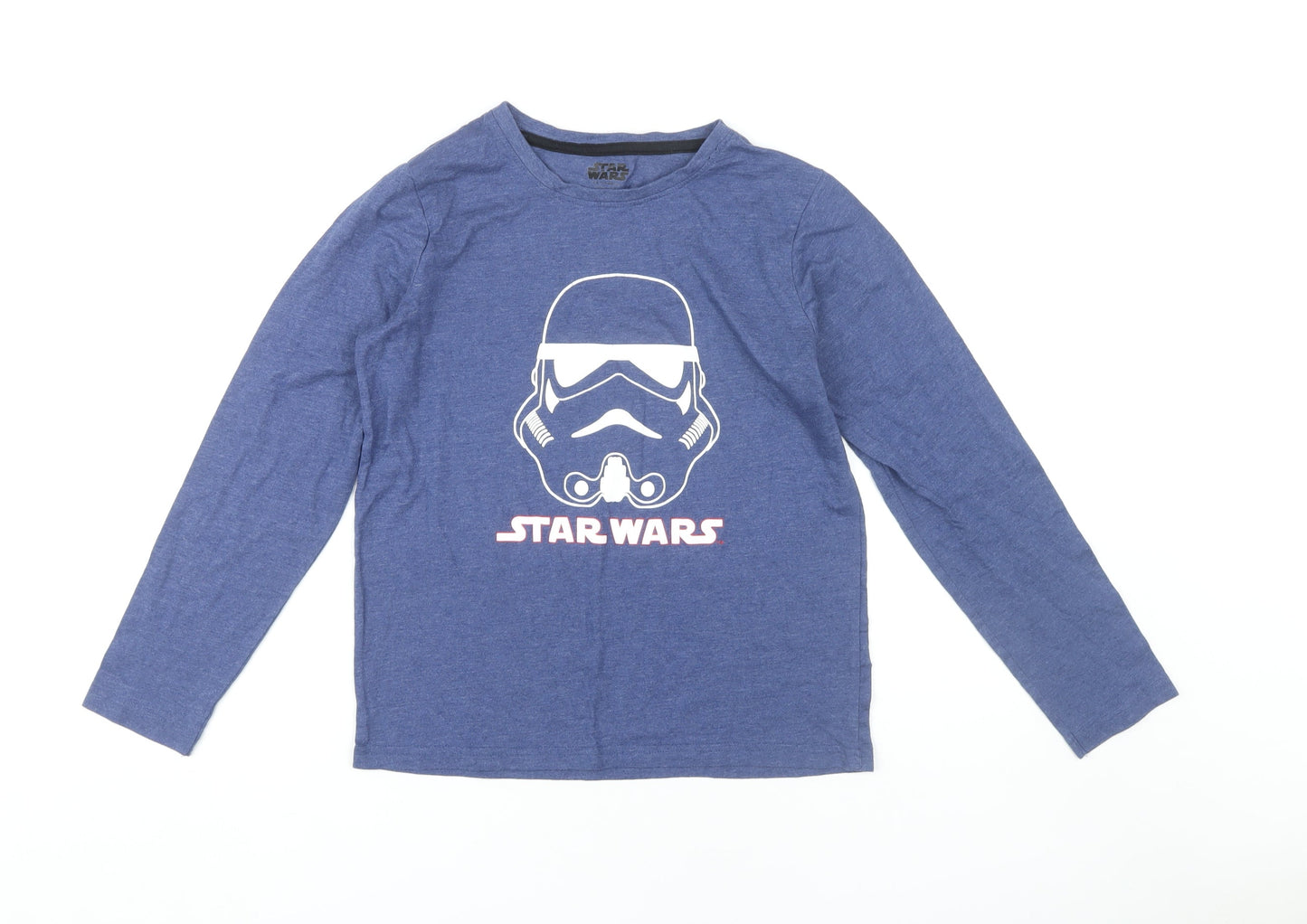 Primark Boys Star Wars Blue Long Sleeve Graphic T-Shirt 11-12