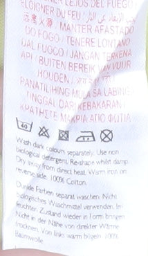 Jack Wills Yellow Women's T-Shirt Size 12 Crew Neck