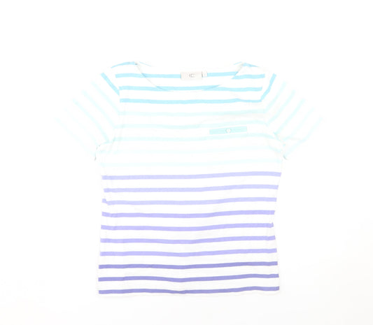 CC Women's Multicoloured Striped T-Shirt S