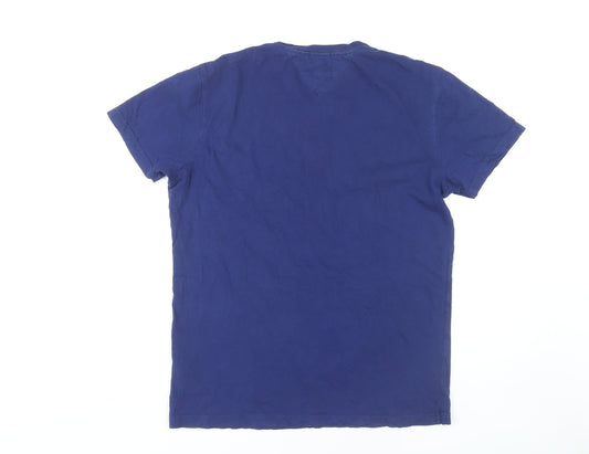 Mens UK Size M Hilfiger Denim Blue  T-Shirt
