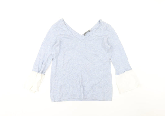 Womens UK Size 10 Mint Velvet Blue  Jumper