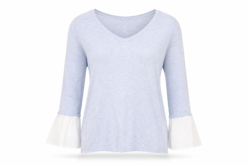 Womens UK Size 10 Mint Velvet Blue  Jumper
