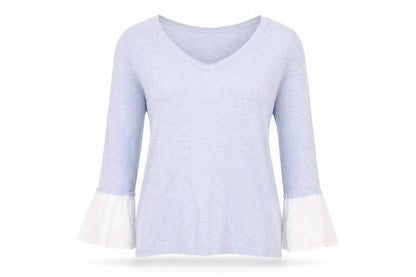 Womens UK Size 10 Mint Velvet Blue  Jumper