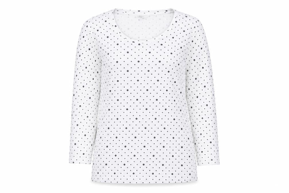 Womens UK Size 10 Cotton Traders White  T-Shirt